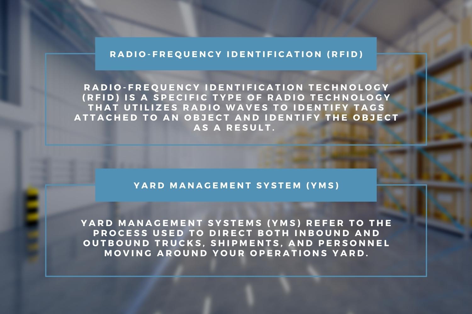 RFID vs. YMS What’s the Difference? YardView Blog
